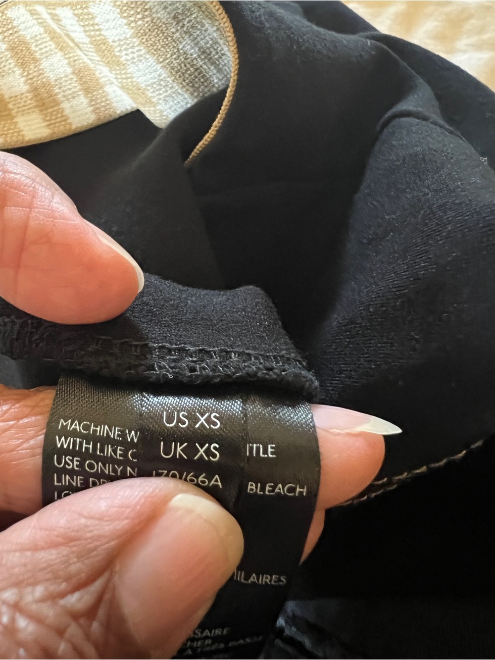 Anthropologie The Essential Crop Flare Black Ponte Pants XS Officewear Minimal - Picture 6 of 7